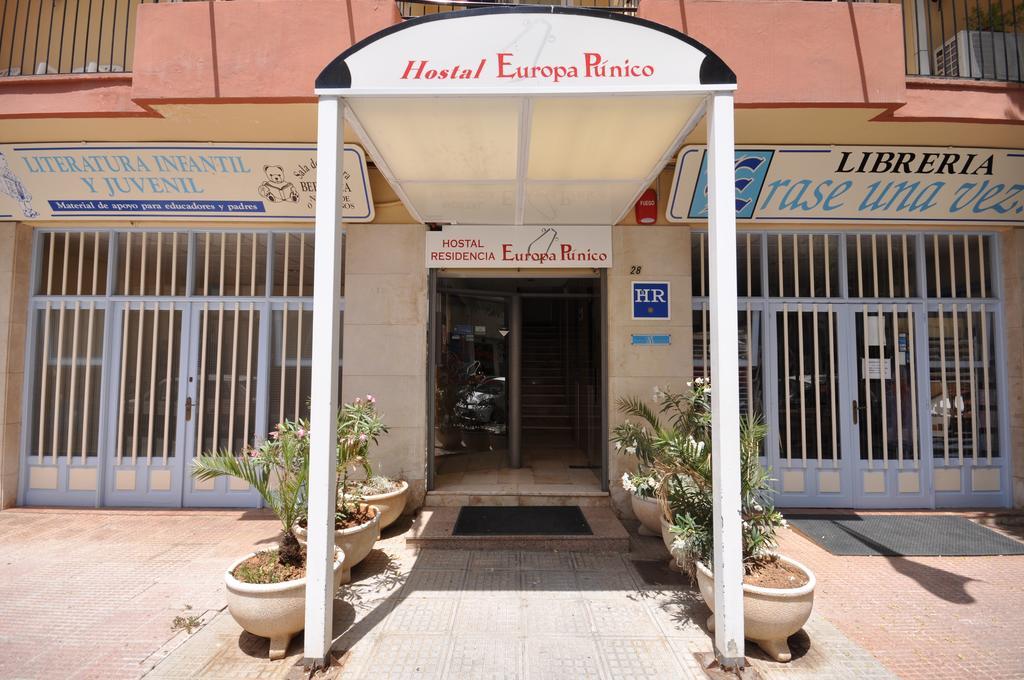 Hostal Residencia Europa Punico İbiza Kenti Dış mekan fotoğraf