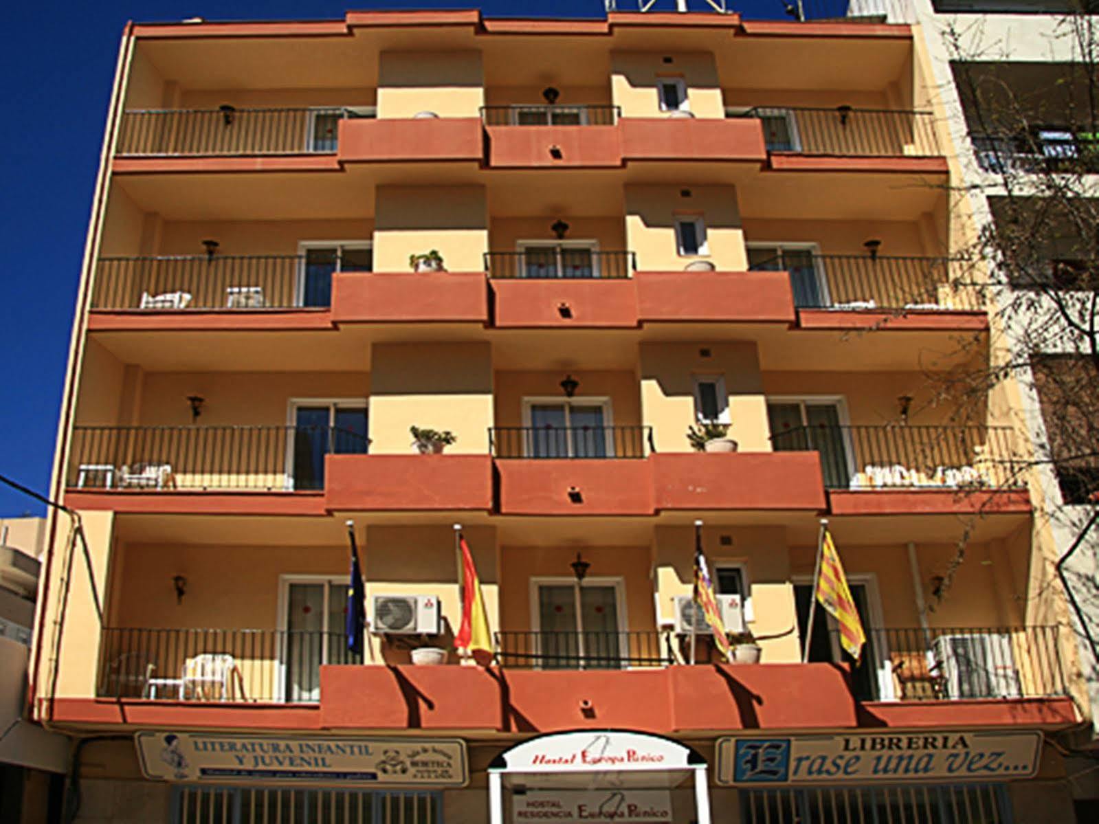 Hostal Residencia Europa Punico İbiza Kenti Dış mekan fotoğraf